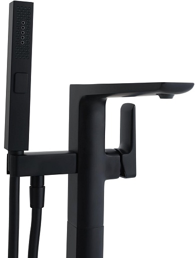 Allen Brau Смеситель для ванны Infinity 5.21009-31 (с внутренней частью) черный матовый – картинка-19